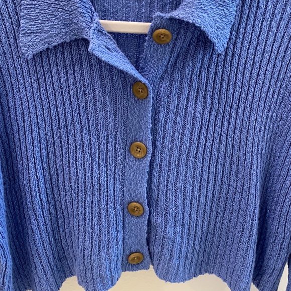 UO Simona Ribbed Cardigan XS (Sold out Color) - Picture 10 of 14